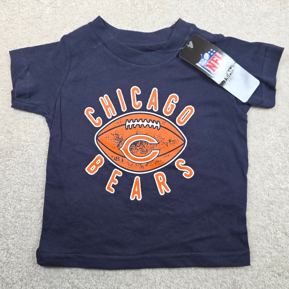 Outerstuff Chicago Bears T-Shirt 12M NFL Football Cotton Navy Blue 2SAB7 H 04